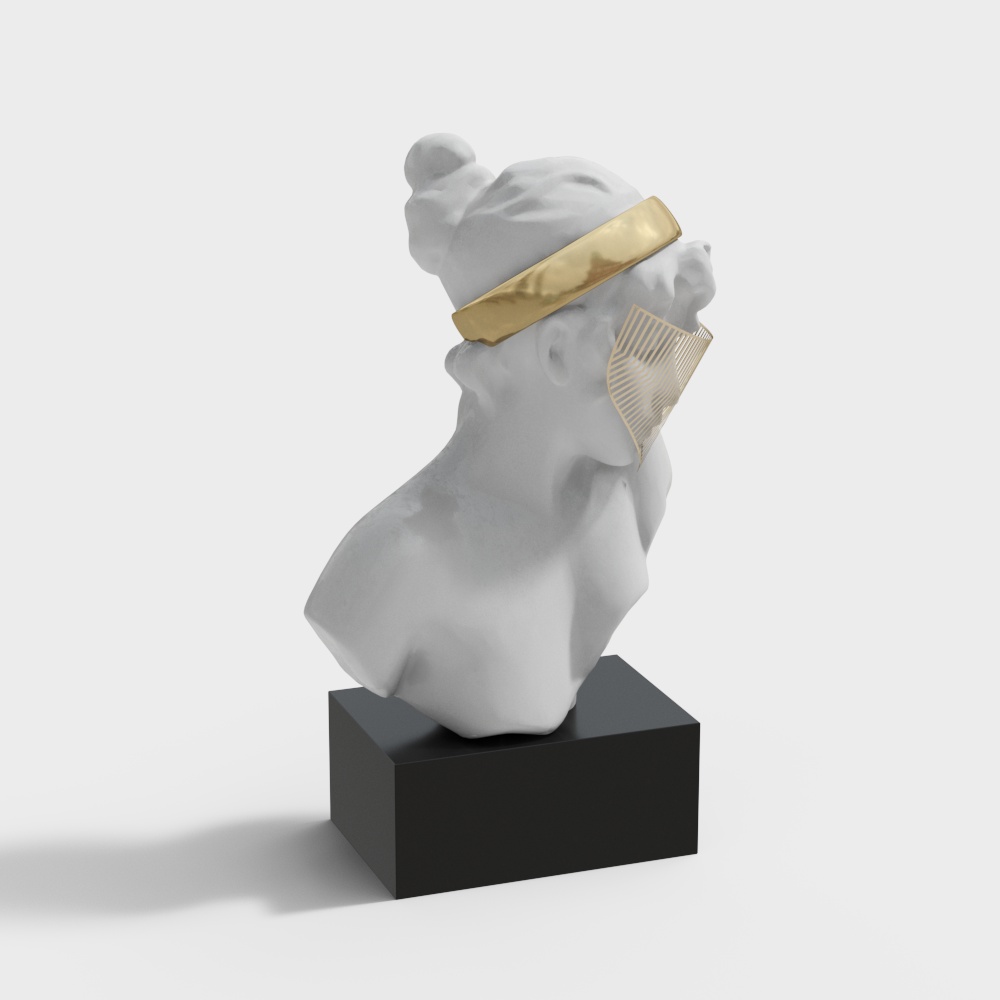 Modern sculpture decoration