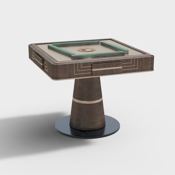 Art Deco Dining Table 3D model