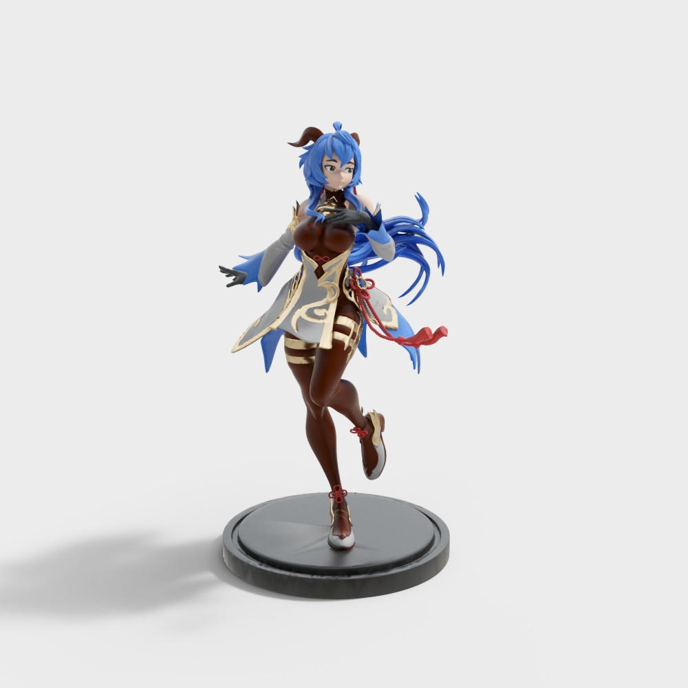 Dancer of the Wind 3D model