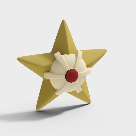 Lucky Star 3D model for Creative Designs