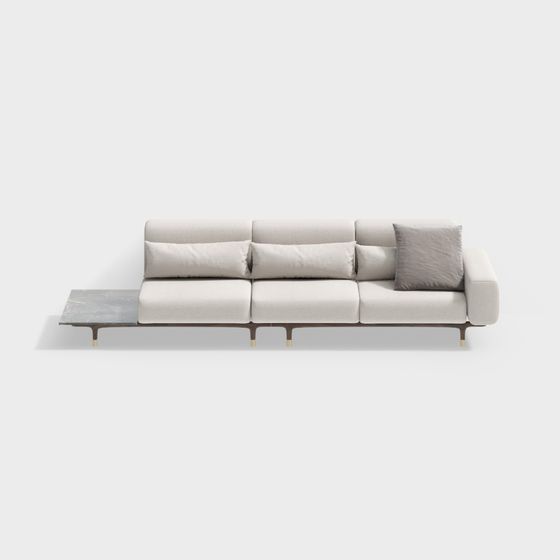 Urban Comfort Sofa 3D model