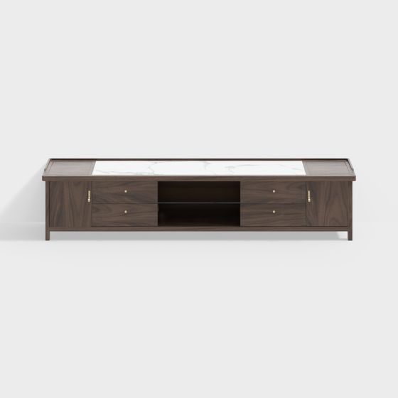 Urban Elegance Media Console 3D model
