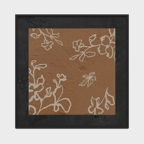 Floral Frame 3D Model