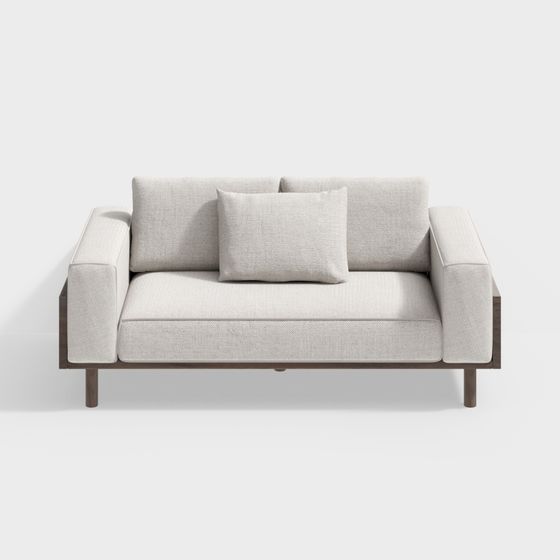 Urban Comfort Sofa 3D model