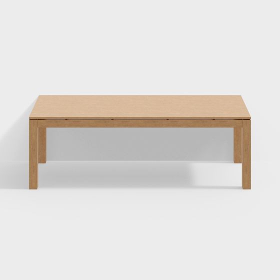 Extended Table 3D model for Modern Aesthetics