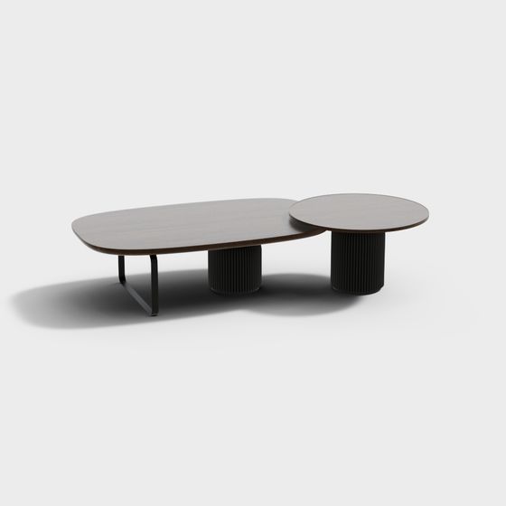 Streamlined Composite Table 3D Model