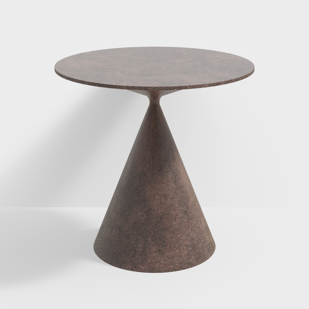 Cone-Shaped Table 3D model for Modern Design