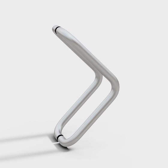 Elegant Metal Bracket 3D model for Modern Design