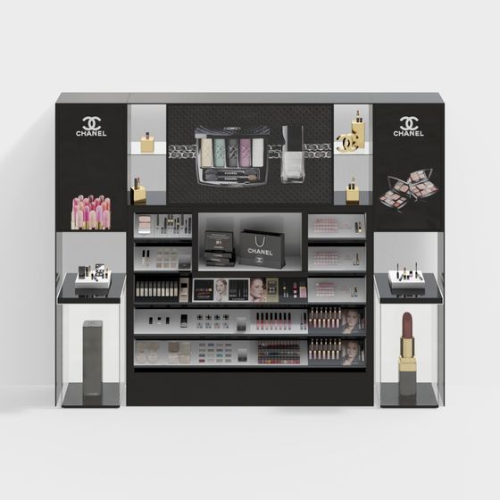 Chanel Makeup Display 3D model
