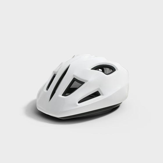 Stylish Bicycle Helmet 3D model