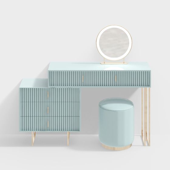 Bàn trang điểm đơn giản hiện đại