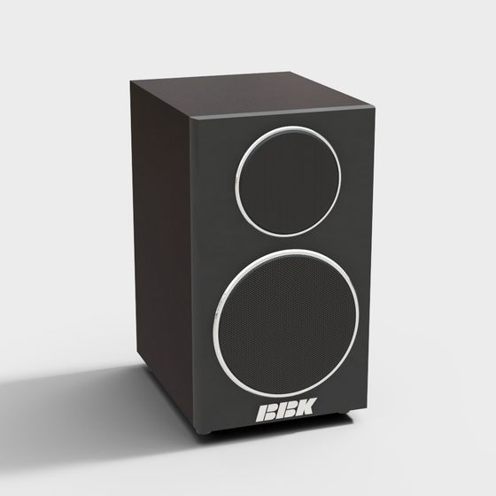 Elegant 3D Model Speaker for Modern Design