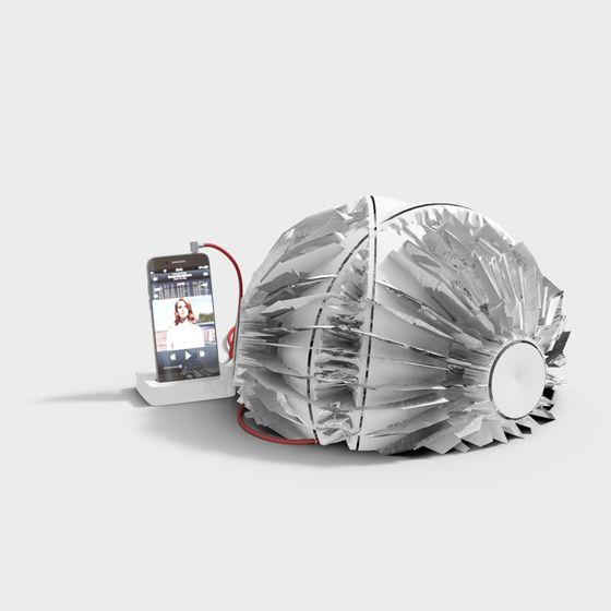 Futuristic Brain 3D model