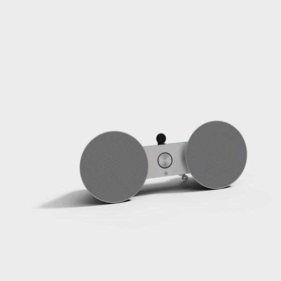 Contemporary Low Poly Speaker 3D model for Creative Use