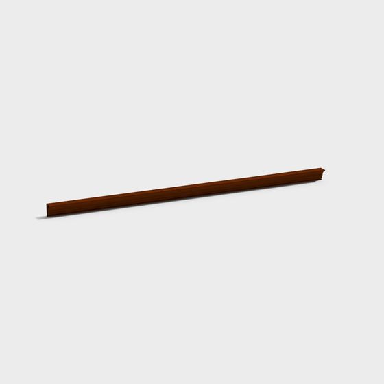 Simple Wood Molding 3D model