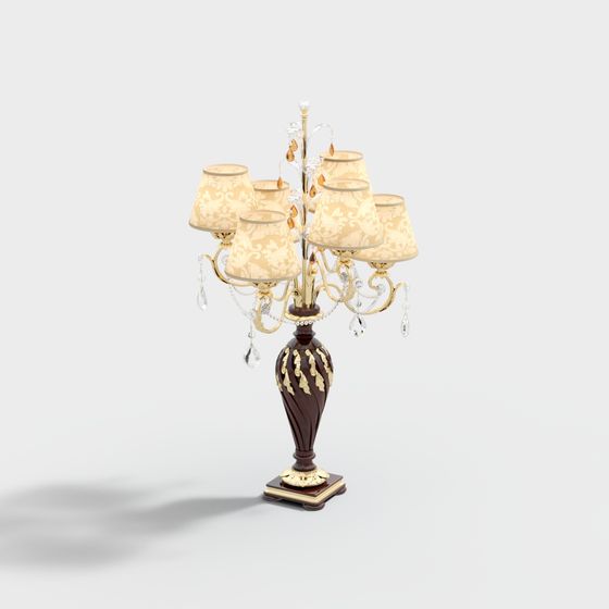 Classic Table Lamp 3D model for Creative Projects