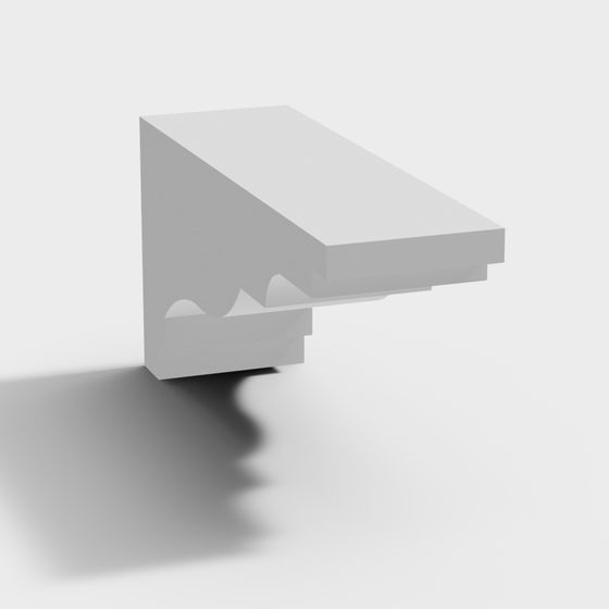 Stylish Modern Balcony 3D model