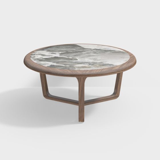 Elegant Modern Coffee Table 3D model