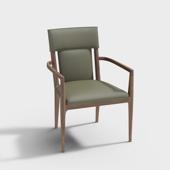 Urban Green Armchair 3D model