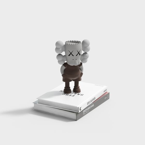 Kaws Mini Figure 3D model