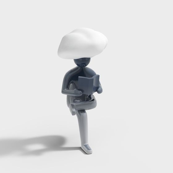 Cloudtop Reader 3D model