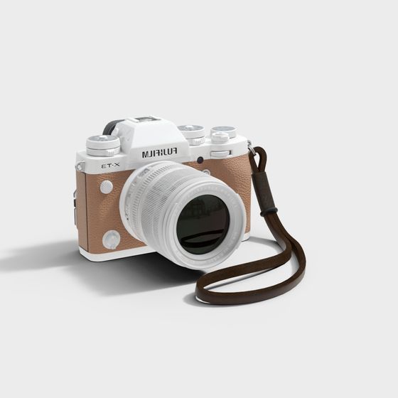 Vintage Camera 3D model for Creative Projects