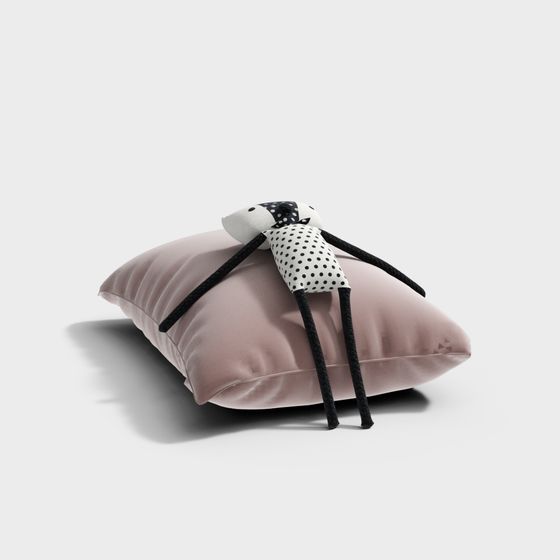 Cozy Critter Cushion 3D model