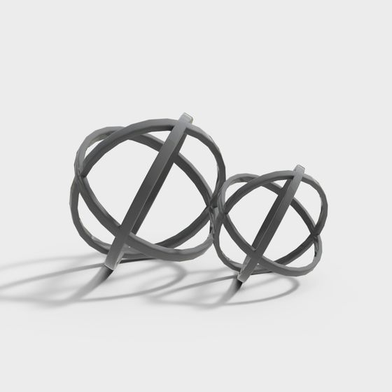 Double Helix Sphere 3D model