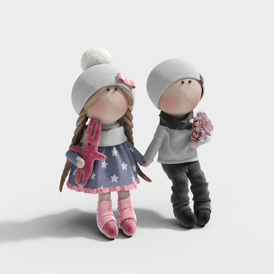 Winter Love Song 3D model