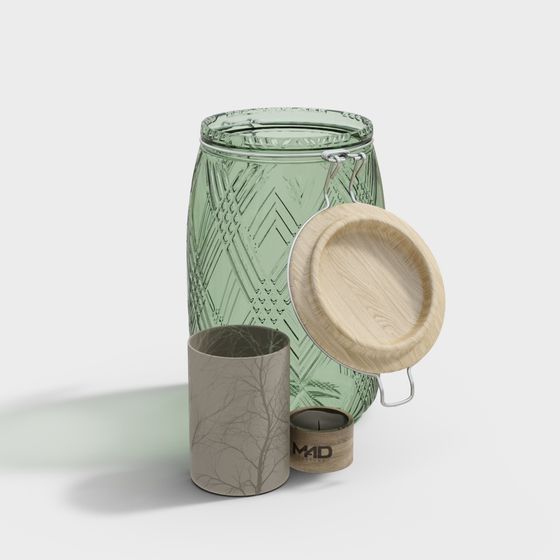 Forest in a Bottle 3D Model