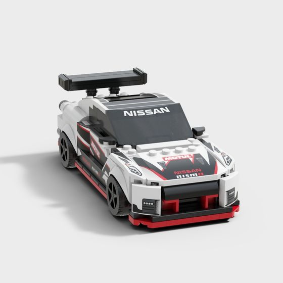 Nissan GT-R 3D Model for Creative Projects