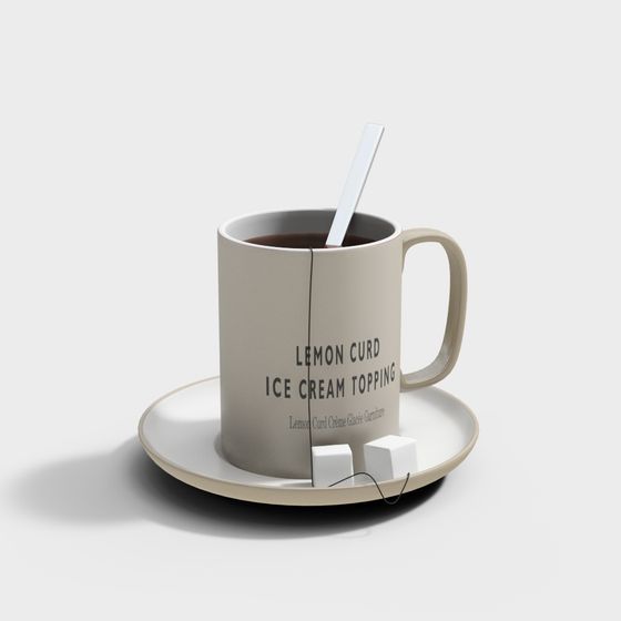 Afternoon Tea Time 3D model