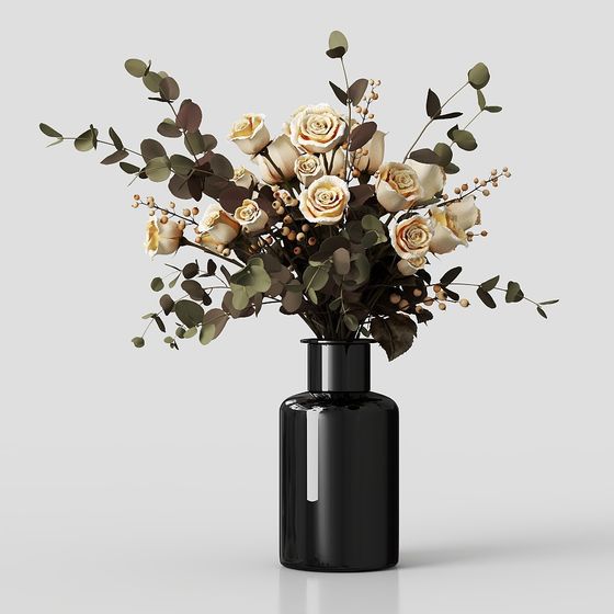 Elegant Bouquet 3D model