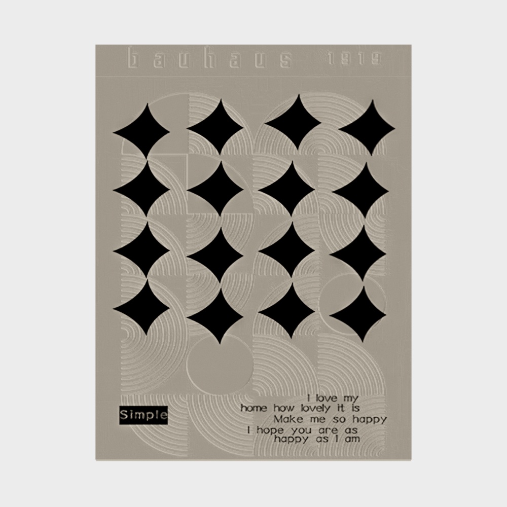 Modern decorative painting