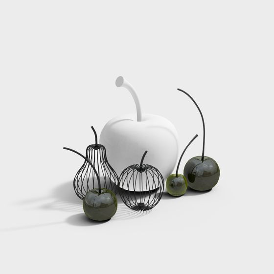 Fruit Artistry 3D model for Creative Projects