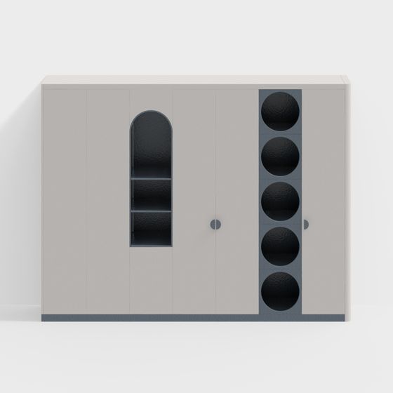 Urban Storage Cabinet 3D model for Creative Projects