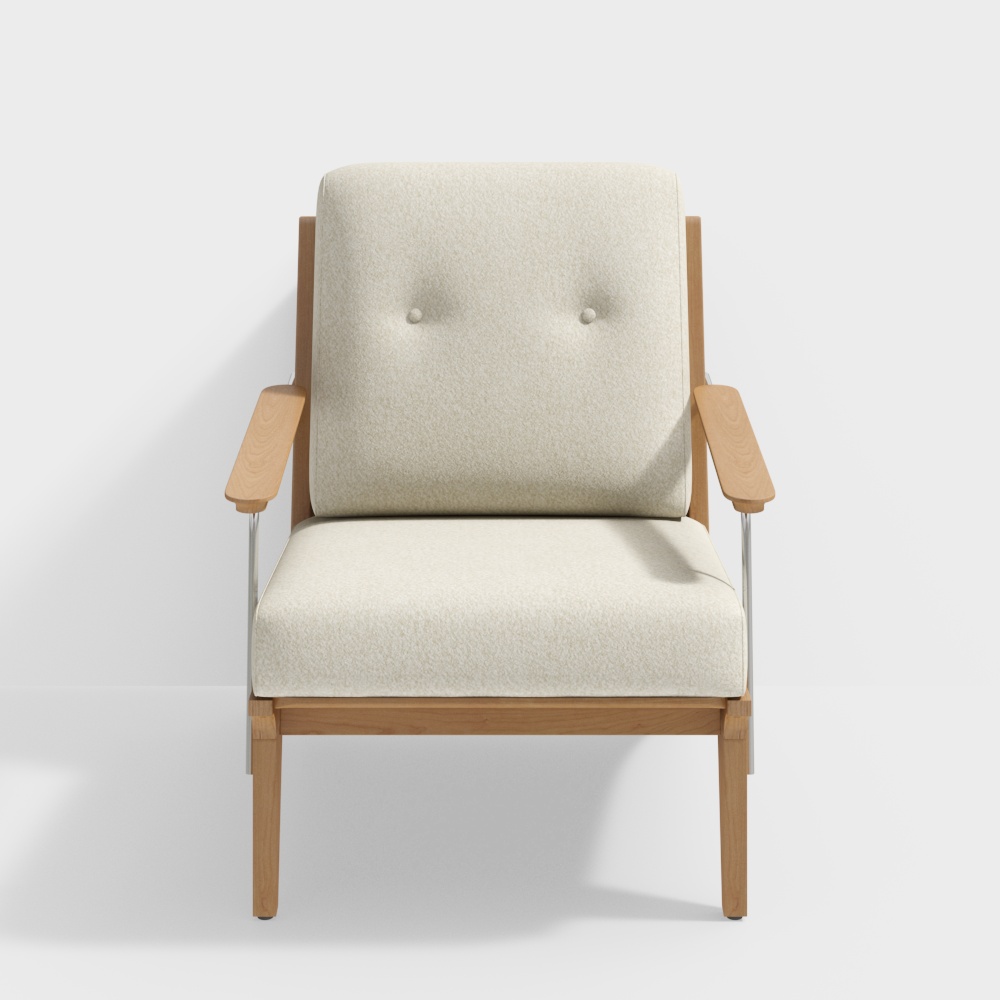 Shan Nian Mu Zuo - Schwalbenschwanz-Sessel