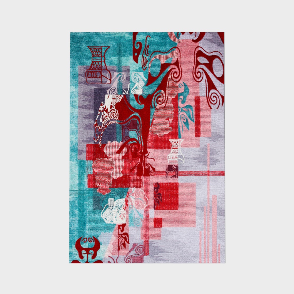 Silkroad New Zealand wool carpet series