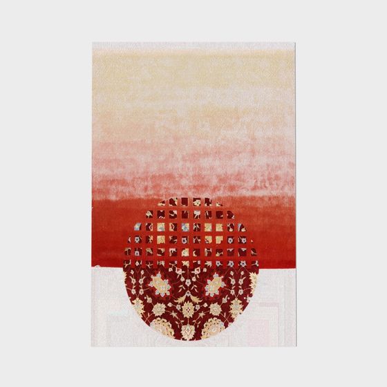 Colorful Flowing Carpet 3D model