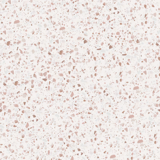 White Terrazzo Soft Material 3D Model