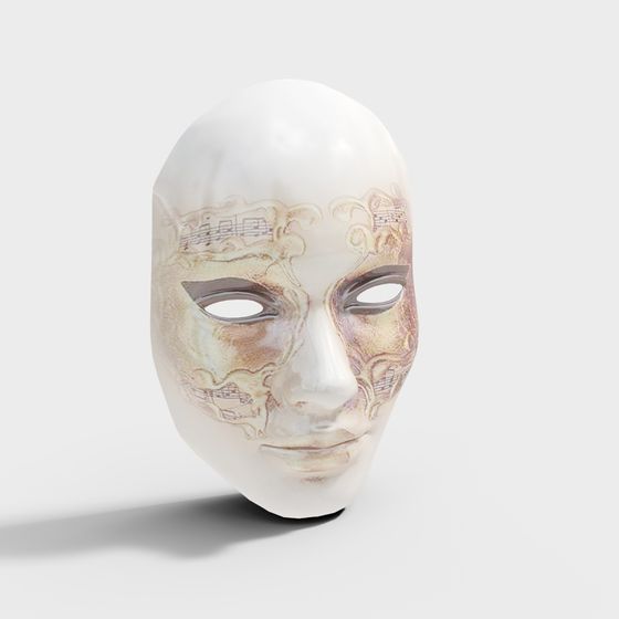 Melody Face 3D Model