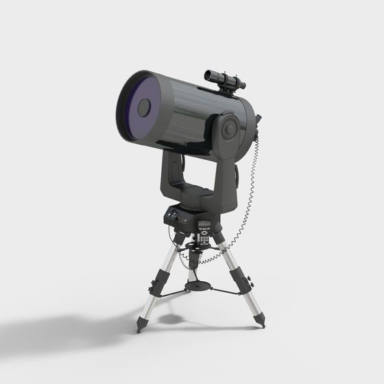 Astronomical Telescope 3D model