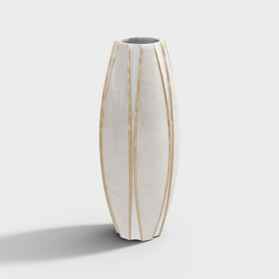Elegant Vase 3D model for Modern Interiors