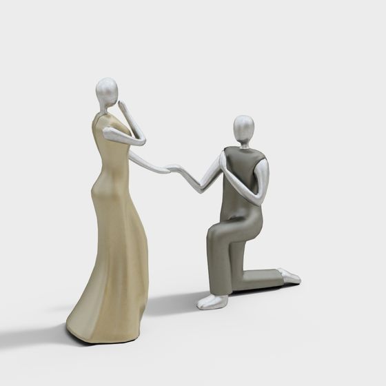 Proposal Moment 3D model for Romantic Scenes