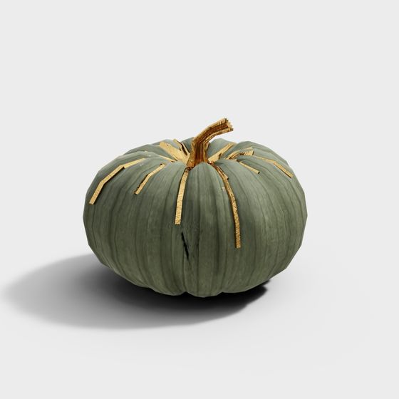 Charming Pumpkin 3D model for Creative Projects
