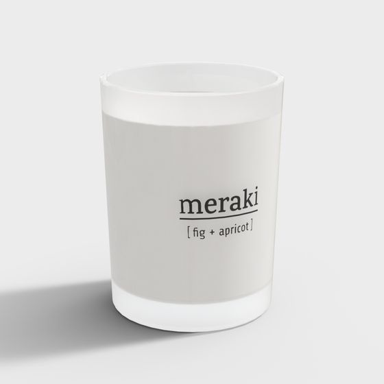 Meraki 3D model for Creative Projects