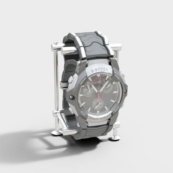 G-Shock Watch 3D Model for Designers and Developers