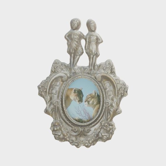 Charming Vintage Frame 3D Model