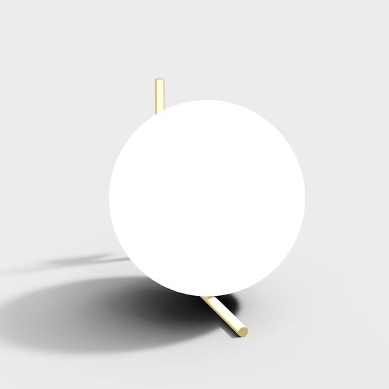 Balanced Sphere 3D model with Minimalist Design