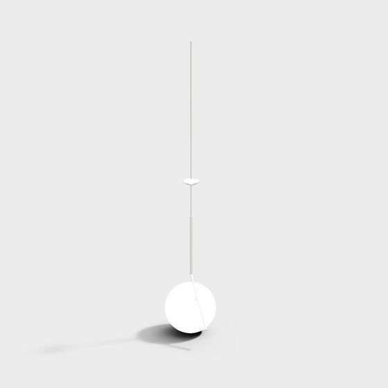 Modern Minimalist Suspension Lamp 3D model